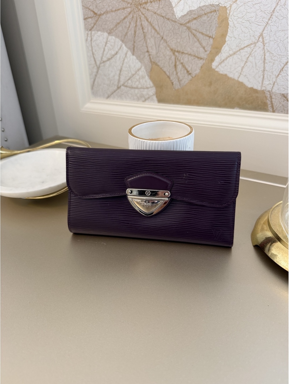 Louis Vuitton Epi Eugenie Long Wallet